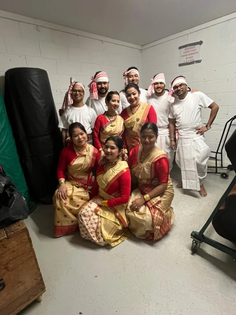 Assamese music, dance and community celebration at Brihottor London Bihu 2024 in Datchet photograph 2