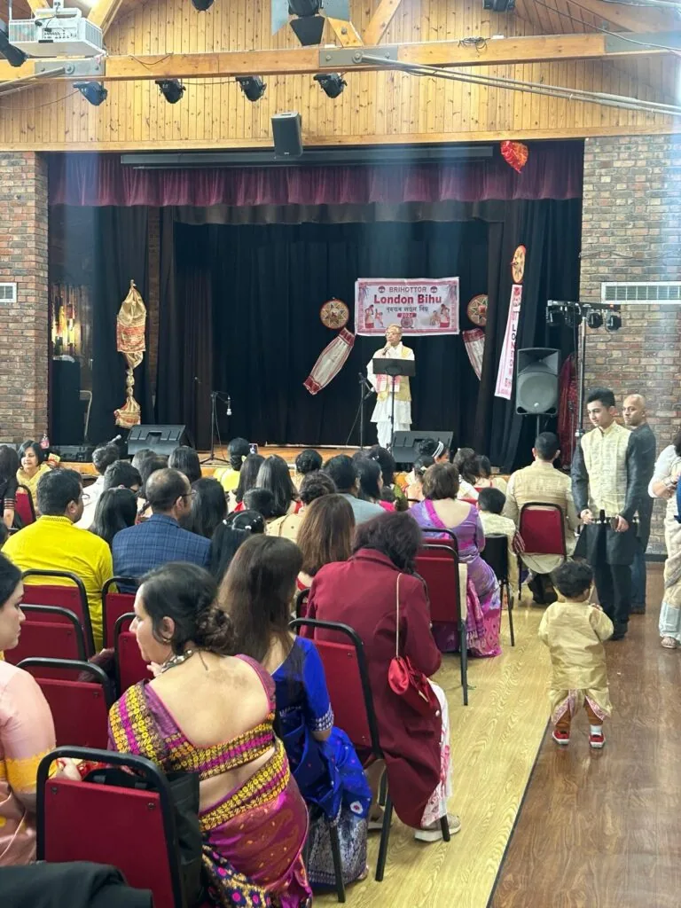 Assamese music, dance and community celebration at Brihottor London Bihu 2024 in Datchet photograph 5