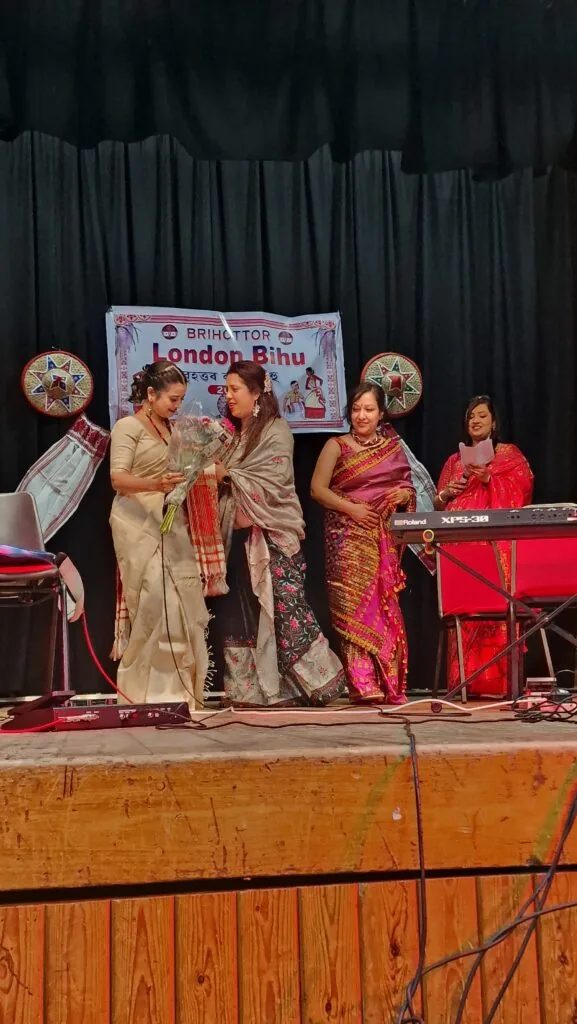 Assamese music, dance and community celebration at Brihottor London Bihu 2024 in Datchet photograph 6