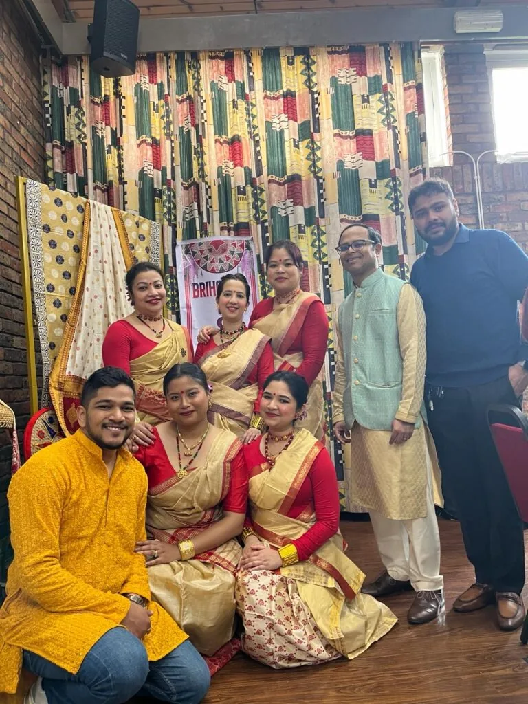Assamese music, dance and community celebration at Brihottor London Bihu 2024 in Datchet photograph 8