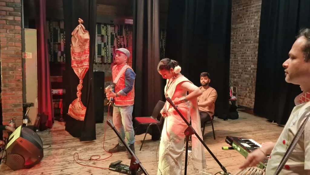 Assamese music, dance and community celebration at Brihottor London Bihu 2024 in Datchet photograph 16
