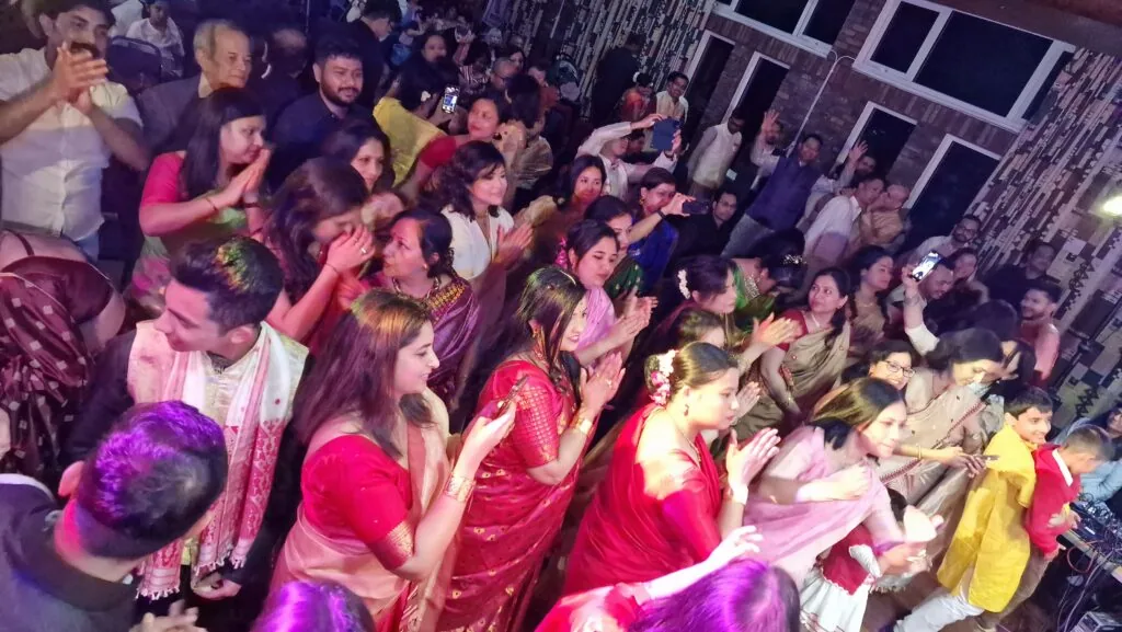 Assamese music, dance and community celebration at Brihottor London Bihu 2024 in Datchet photograph 19