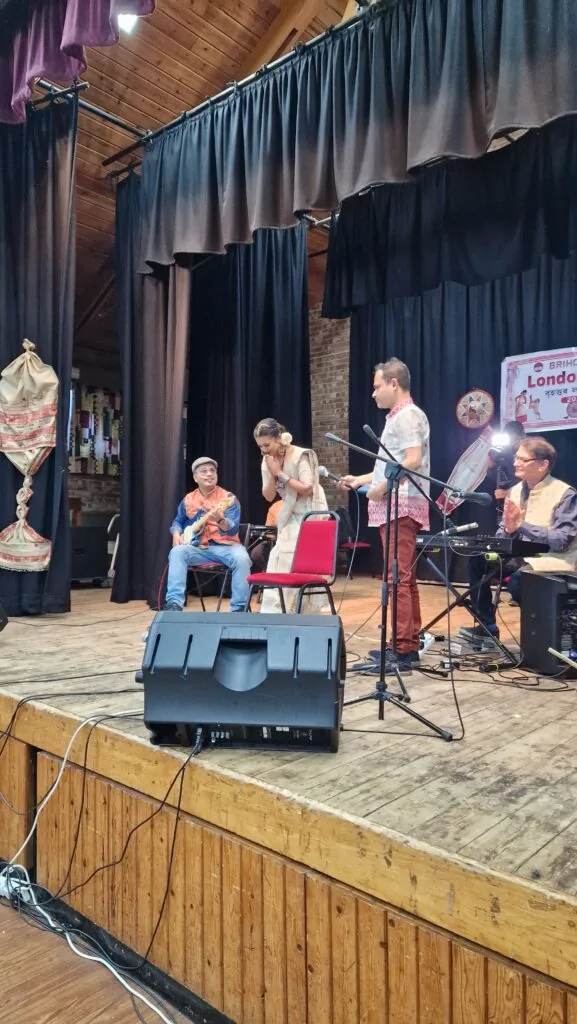 Assamese music, dance and community celebration at Brihottor London Bihu 2024 in Datchet photograph 23