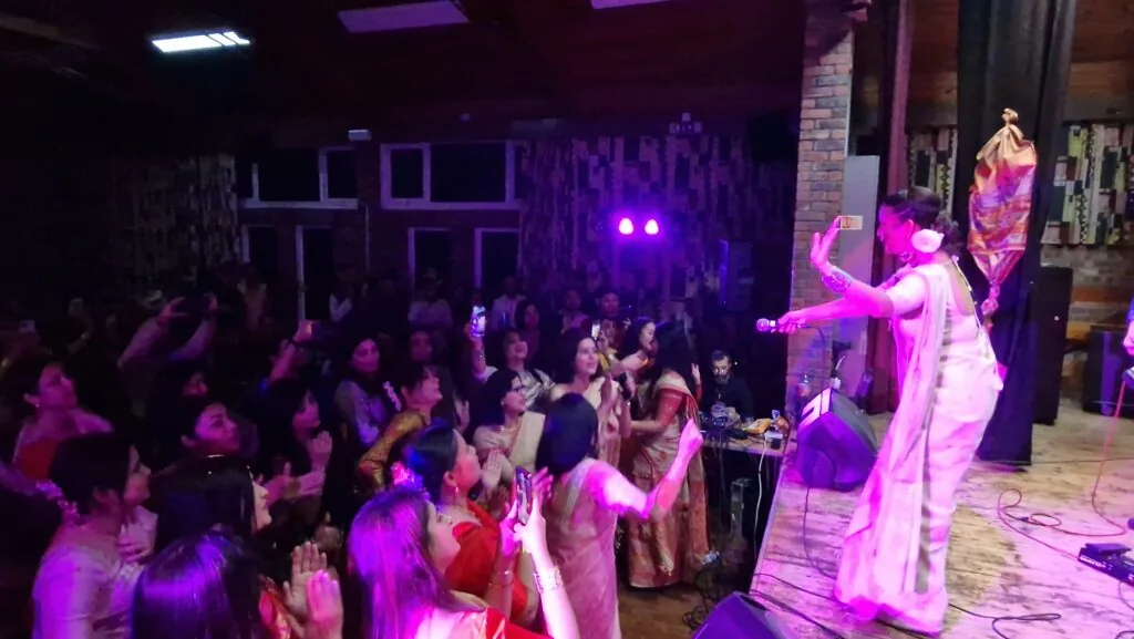 Assamese music, dance and community celebration at Brihottor London Bihu 2024 in Datchet photograph 24