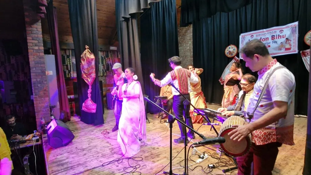 Assamese music, dance and community celebration at Brihottor London Bihu 2024 in Datchet photograph 30