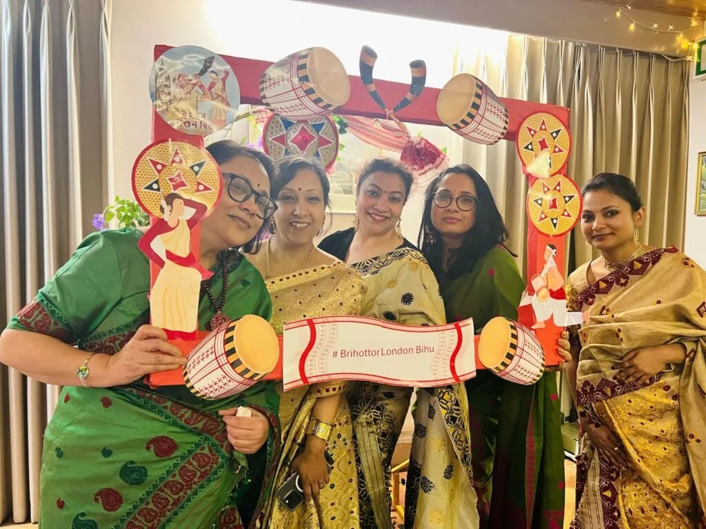 Assamese music, dance and community celebration at Brihottor London Bihu 2025 in Wraysbury photograph 2