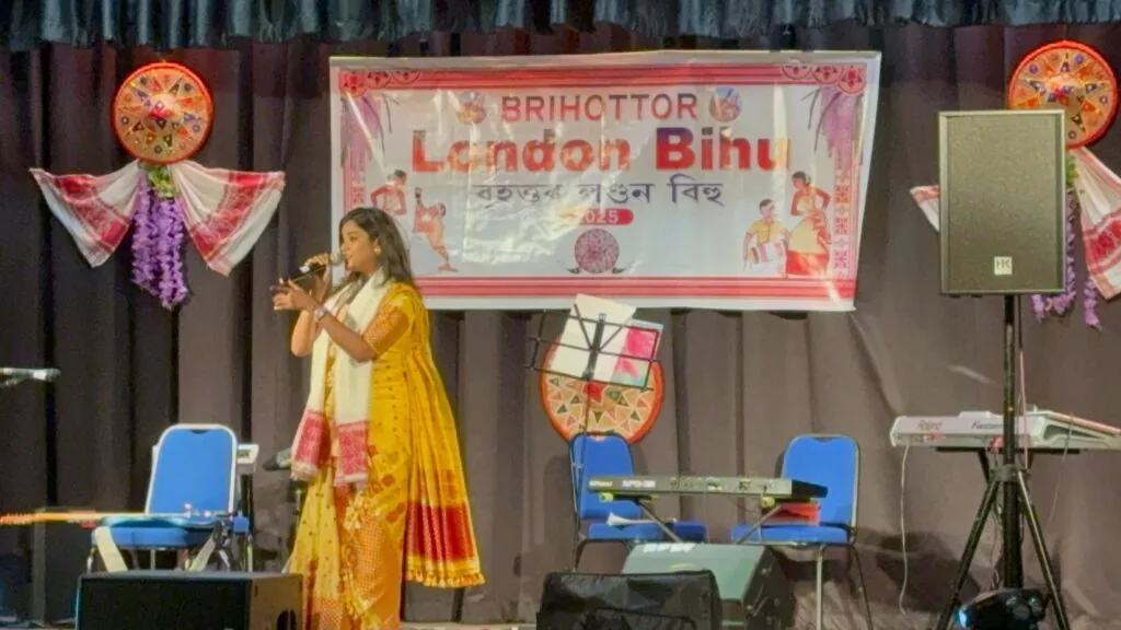 Assamese music, dance and community celebration at Brihottor London Bihu 2025 in Wraysbury photograph 8