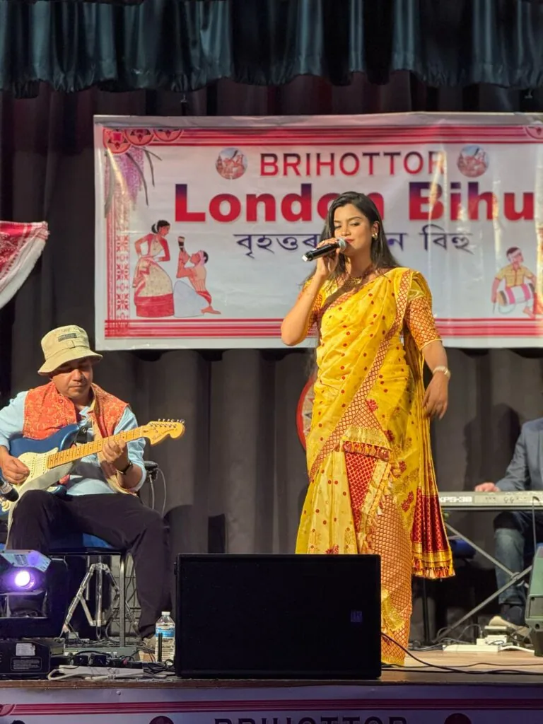 Assamese music, dance and community celebration at Brihottor London Bihu 2025 in Wraysbury photograph 12