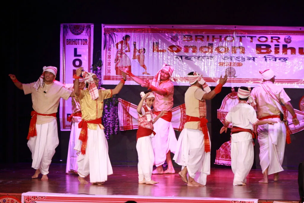 Assamese music, dance and community celebration at Brihottor London Bihu 2026 in Feltham photograph 13