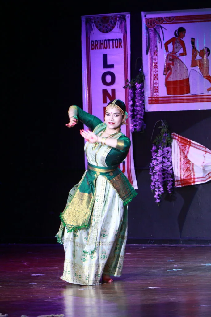 Assamese music, dance and community celebration at Brihottor London Bihu 2026 in Feltham photograph 16