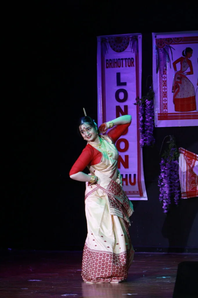 Assamese music, dance and community celebration at Brihottor London Bihu 2026 in Feltham photograph 17
