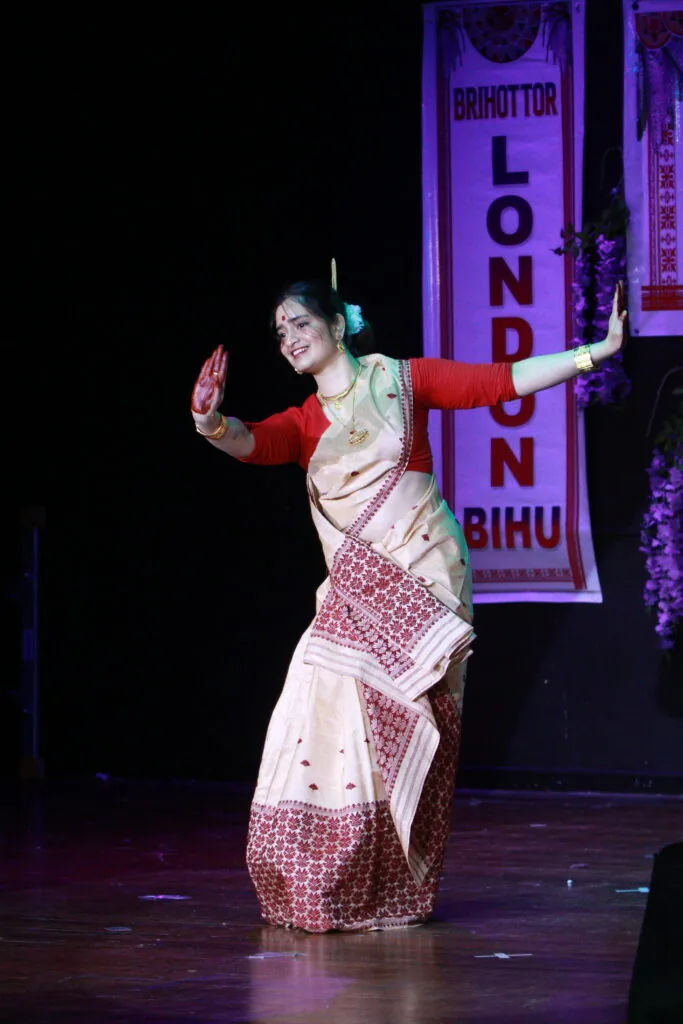 Assamese music, dance and community celebration at Brihottor London Bihu 2026 in Feltham photograph 18