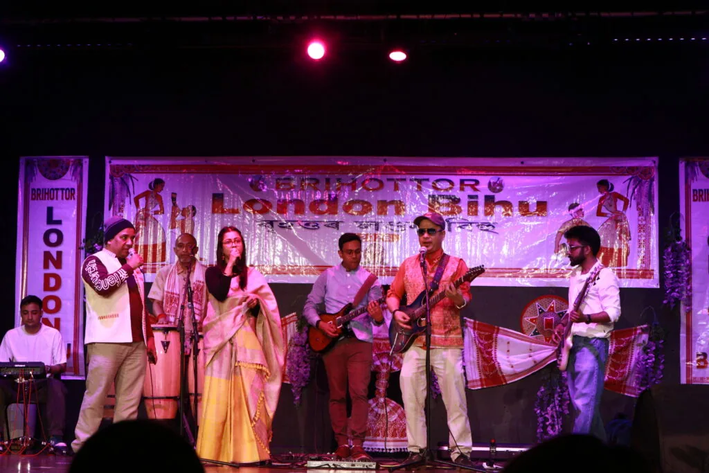 Assamese music, dance and community celebration at Brihottor London Bihu 2026 in Feltham photograph 36